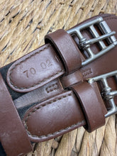 Load image into Gallery viewer, S/H 70cm/28” Prestige Doughnut RP Leather Relax Girth - Brown