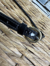 Load image into Gallery viewer, Arab-Miniature Horse In Hand Rolled Patent Leather Show Halter/Bridle