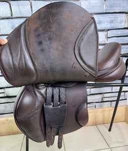 17 1/2” MW Winners Circle Jump Saddle - Brown
