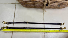 Load image into Gallery viewer, English Made Shetland/Small Pony Clip Side/Grass Reins - Custom Made - All Sizes