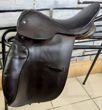 Load image into Gallery viewer, 14 1/2” MW English Cooper Small Pony/Shetland Saddle - Brown