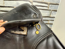 Load image into Gallery viewer, 18” Wide Jeffries Falcon Hawk Event Saddle - Black