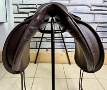 Load image into Gallery viewer, 17 1/2” Wide Ideal Jessica Dressage Saddle - Brown