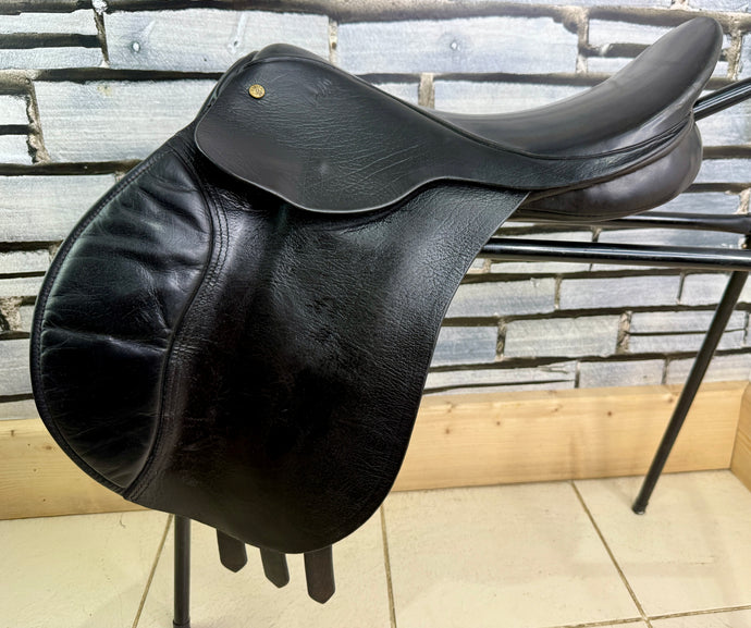 16” MW Equisport/Paul Jones Pony GP/Jump Saddle - Black