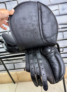 14 1/2” XW Pony/Shetland GP Saddle - Black