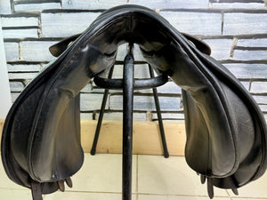 17” Wide Native Pony/Comfort Saddles WH Saddle - Black