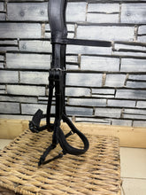 Load image into Gallery viewer, S/H Full Size Anatomic Padded Head &amp; Nose Bridle - Black