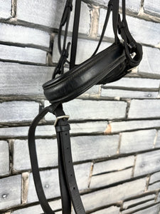 S/H English Sabre Hunter 1 1/4” Noseband - Full