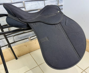 16 1/2” MW Synthetic Lightwieght GP Saddle - Black