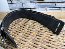 Load image into Gallery viewer, S/H 26” Sabre English Padded Leather Dressage Girth-Black