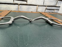 Load image into Gallery viewer, 6” Myler Curved Snaffle Bit - Eggbut Cheek - Jointed - Discontinued