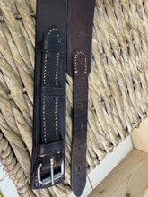 Load image into Gallery viewer, S/H Calcutts English Leather Side Saddle Balance Girth -Brown- 46”