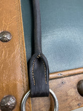 Load image into Gallery viewer, 5” Cheltenham Gag Bit with English Leather Cheeks - Brown - Running Gag