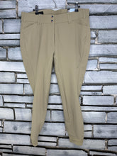 Load image into Gallery viewer, Ariat Tri-Factor Full Grip Breeches - 36” Waist R - Beige/Tan