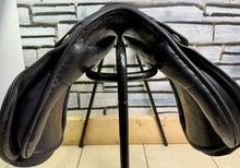 Load image into Gallery viewer, 15” Wide Forrester Pony GP Saddle - Black - Deep Seat, Good Blocks - English Made