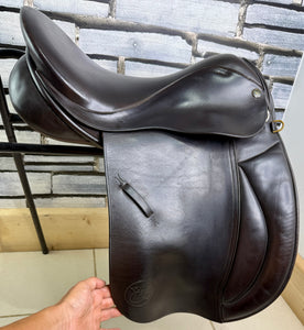 17” Medium Woodseaves WH Saddle - Brown