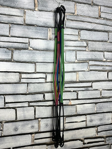 Shetland/Small Pony Tiny Tot English Leather Rubber Reins -