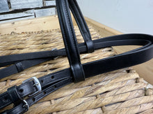 Load image into Gallery viewer, S/H Grackle Bridle, Reins &amp; Hunting Breastplate Set - Full