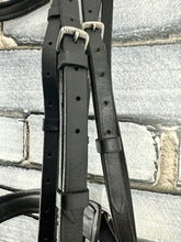 Load image into Gallery viewer, S/H Heritage Padded Comfort Flash Bridle - Black - Full