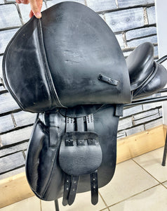 17” Wide-XW Dever Cob GP Saddle - Black