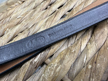 Load image into Gallery viewer, S/H Jeffries Traditional 5/8” Plain Reins -Pony- Brown