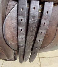 Load image into Gallery viewer, 17” MW-Wide Jeffries Falcon Hawk Event GP Saddle - Brown
