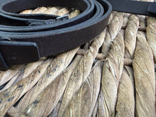 Load image into Gallery viewer, S/H Jeffries 3/4” Leather Traditional Reins -Brown- Full