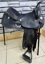 Load image into Gallery viewer, 15” Wintec Western Saddle - Black