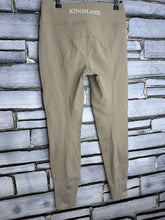 Load image into Gallery viewer, Kingsland Katja Grip Leggings/Breeches - Size 34/24” Waist - Beige - UK 8