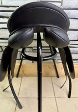Load image into Gallery viewer, 16 1/2” Medium/Changeable Gullet Wintec Dressage Saddle - Black - Any width - N-XW