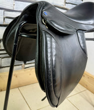 Load image into Gallery viewer, 16” Wide Native Pony Saddle Company WH/GP Saddle - Black