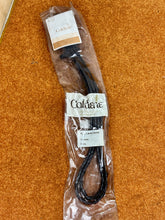 Load image into Gallery viewer, Caldene Laced Leather Reins - Brown - Pony