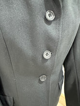 Load image into Gallery viewer, Ladies Size 38 Vintage Rosette Show Jacket - Black