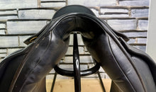 Load image into Gallery viewer, 17 1/2” MW Ideal Suzannah Dressage Saddle - Black