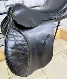 17 1/2” MW Paul Jones GP Saddle - Black