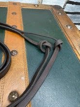 Load image into Gallery viewer, Pony Show Bridle -Brown- English Leather - Shoelace Reins - Leadrein/M&amp;M/Workers etc