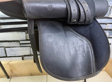 Load image into Gallery viewer, 17 1/2” Wide Thorowgood Griffin Cob GP Saddle - Black