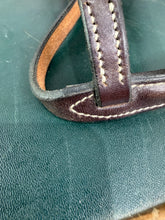 Load image into Gallery viewer, Jeffries?! Raised Cavesson Noseband - 3/4” - Brown - Cob - Traditional English Leather