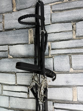 Load image into Gallery viewer, S/H English M&amp;M Complete Pelham Bridle - Black - Pony