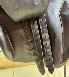 17” Medium Woodseaves WH Saddle - Brown