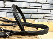 Load image into Gallery viewer, S/H Padded Headpiece Flash Bridle - Brown - Full