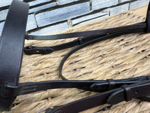 Load image into Gallery viewer, S/H English Hunter Snaffle Bridle - Brown - Full