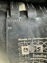 Load image into Gallery viewer, 18” Medium Stubben Scandica VSD Saddle - Black