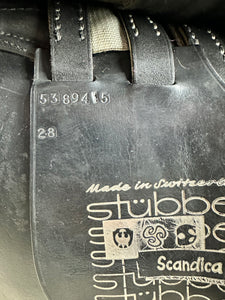 18” Medium Stubben Scandica VSD Saddle - Black