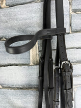 Load image into Gallery viewer, S/H English Hunter Complete Double Bridle - Black - Full/TB
