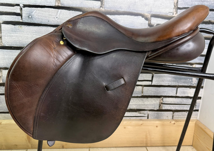 17 1/2” MW Ideal Impala 1450 Jump Saddle - Brown