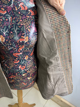Load image into Gallery viewer, Caldene Ladies Vintage Houndstooth Tweed Jacket - Size 40