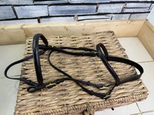 Load image into Gallery viewer, S/H English Raised In hand Showing Bridle -Brown/Brass- Full