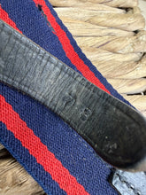 Load image into Gallery viewer, Job lot - 2 x Racing Overgirths - 78” - Elastic Insert - Red/Blue - Leather End