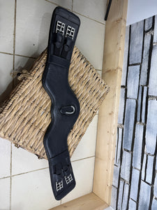 S/H 30” Super Soft Padded Anatomic Leather Mono/Short Girth-Black